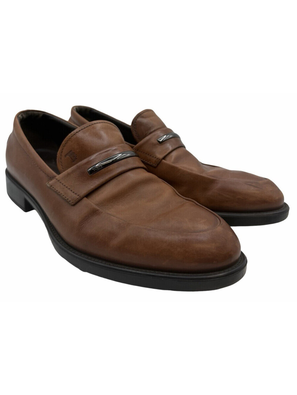 Tod's Leather Loafers Brown Size UK 6 | US 7